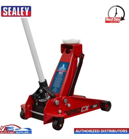 Sealey 3290CX 3 Ton Trolley Jack Compact Hydraulic tonne car van garage Workshop